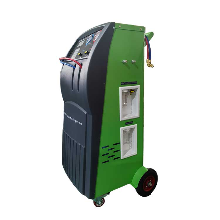 Auto Repair Shop - Semi-Auto R-134A Refrigerant Recovery Machine Air