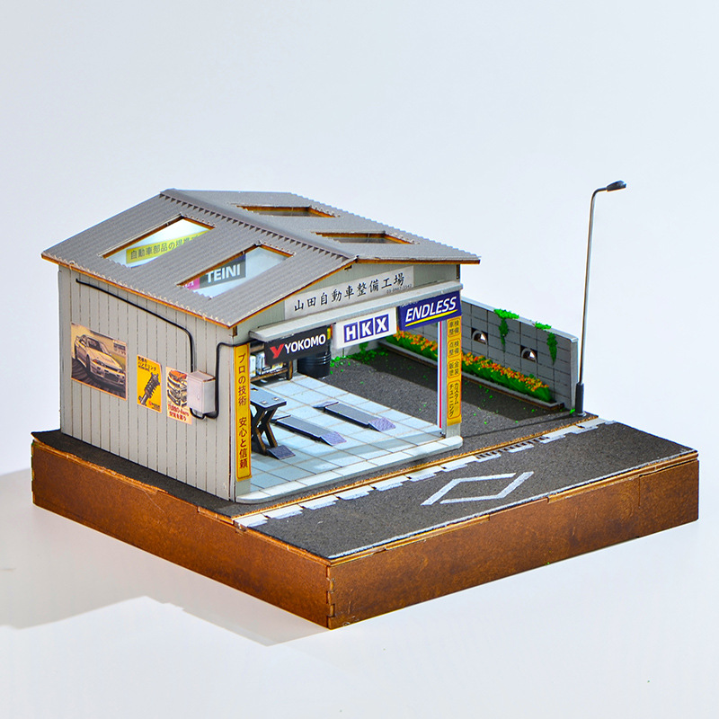 1:64 Scale DIY Auto Repair Sho - đánh giá và giá Auto Repair Shop