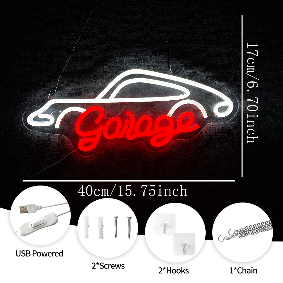Garage Neon Sign For Wall Deco - đánh giá và giá Auto Repair Shop Signs