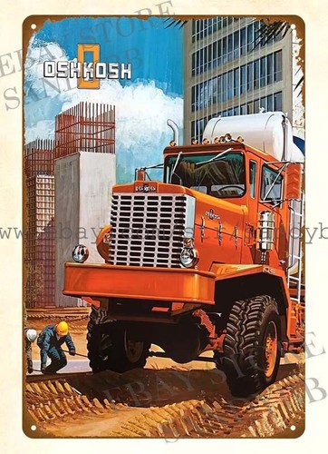 1973 Oshkosh heavy duty truck  - đánh giá và giá Auto Repair Shop Signs